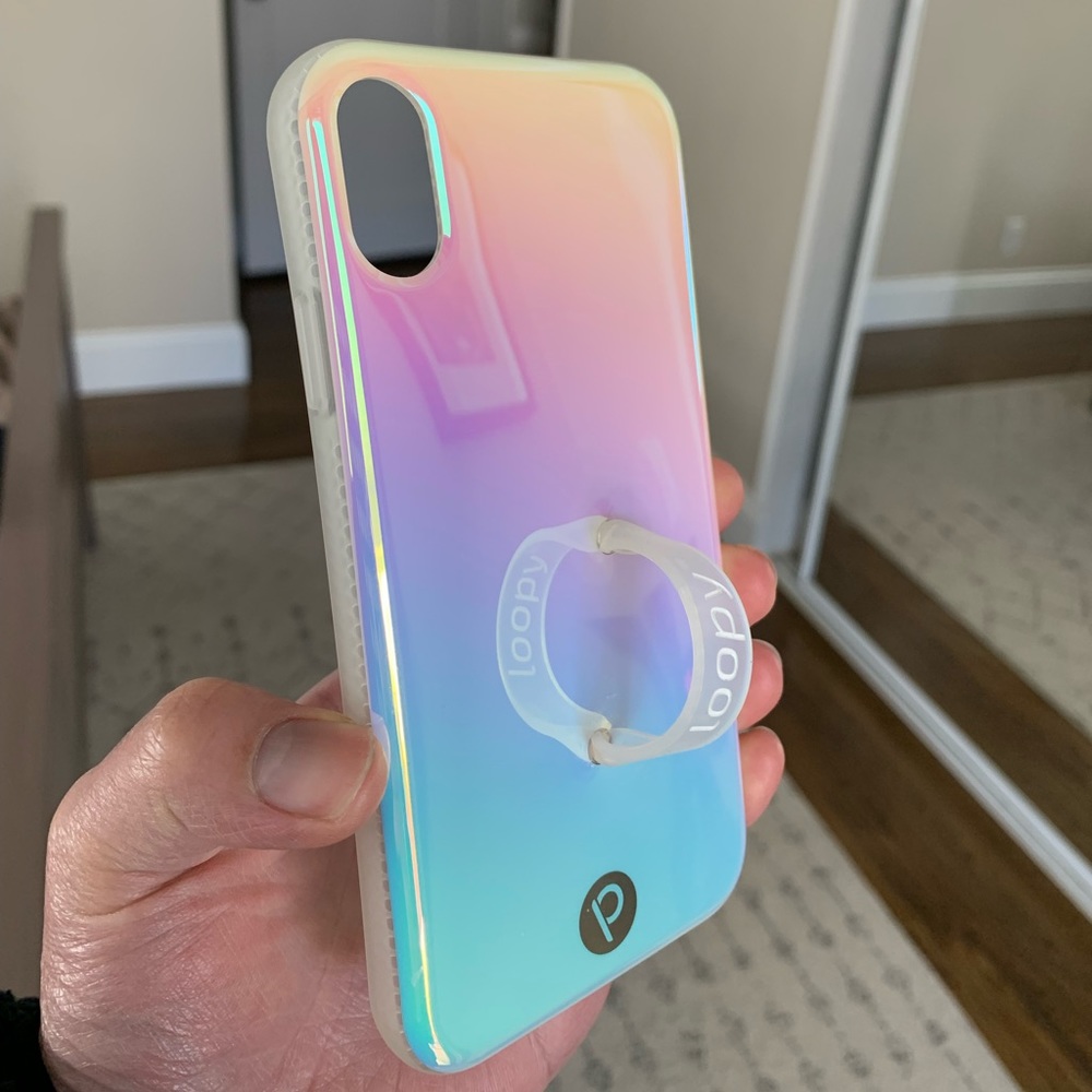 Loopy Case IPhone XR Opal color Lefty